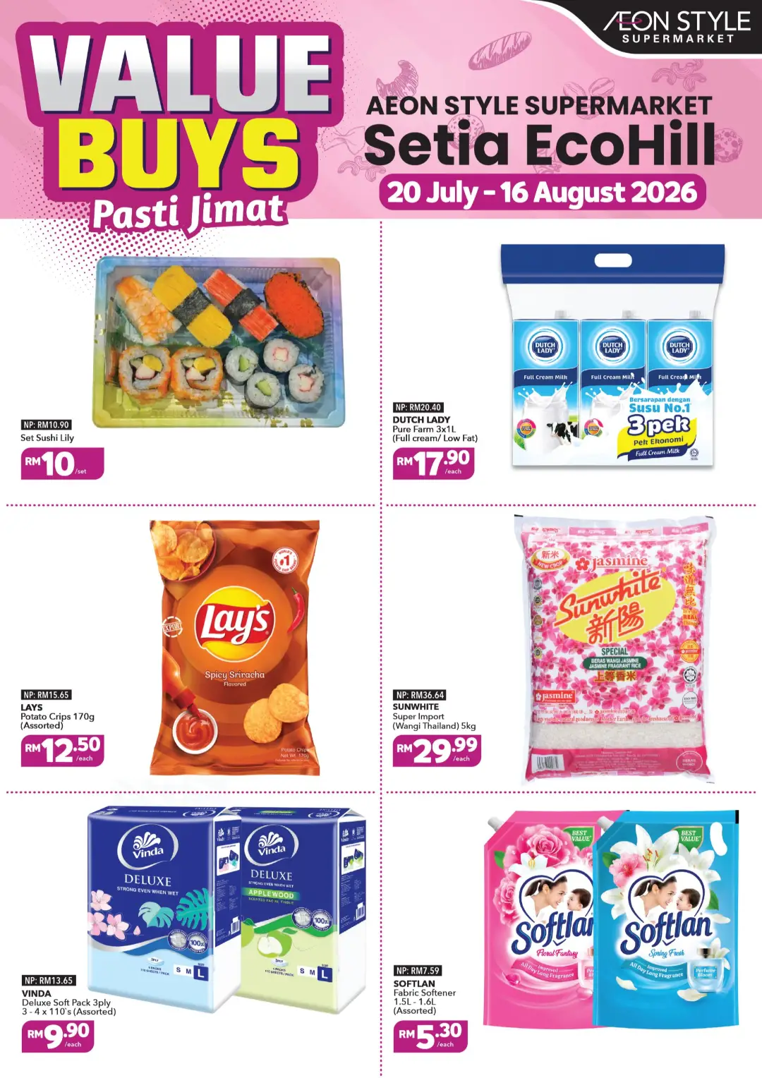 AEON Style Setia EcoHill Offers Today | Latest Catalogue page 1