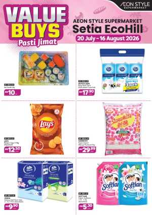 AEON Style Setia EcoHill Offers Today | Latest Catalogue flyer cover