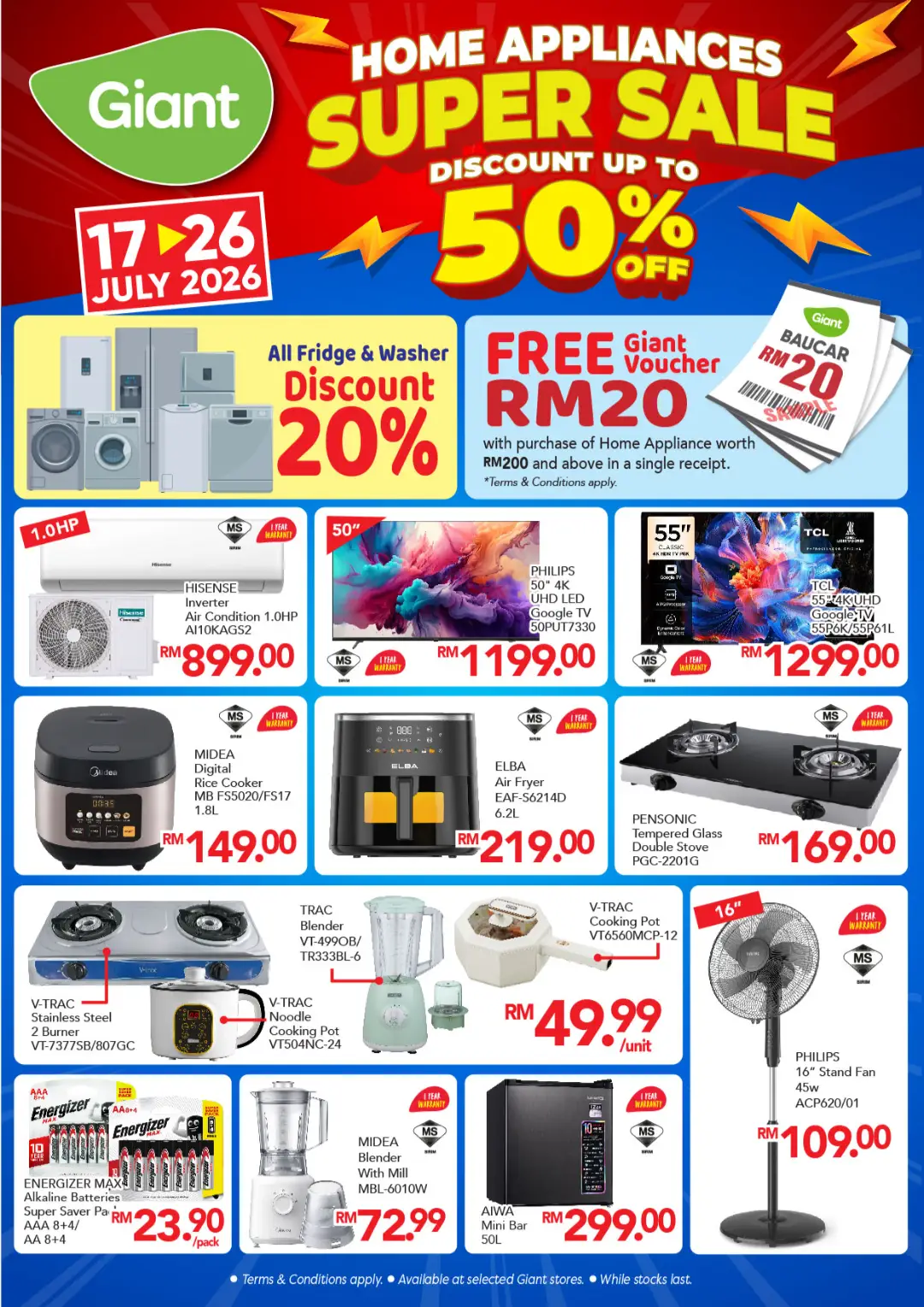 Giant Malaysia Best Deals | Latest Catalogue page 1