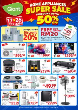 Giant Malaysia Best Deals | Latest Catalogue flyer cover