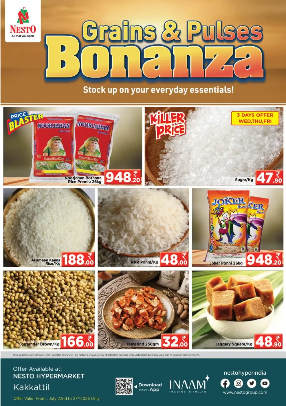 Nesto Kakkattil Bonanza Offers | Latest Flyer page 1