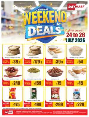 Weekend Mega Offers flyer cover