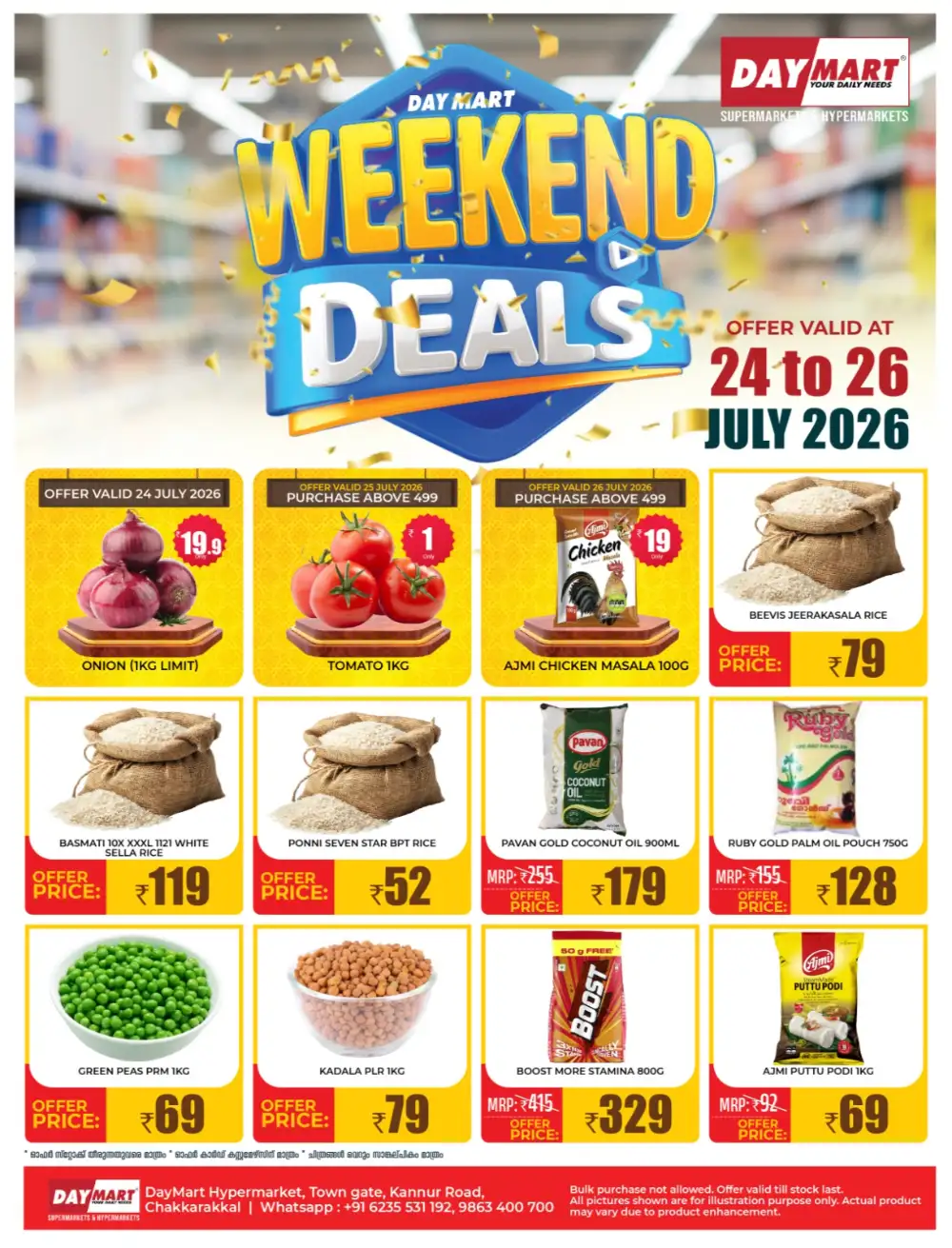 Day Mart Weekend Deals Chakkarakkal page 1