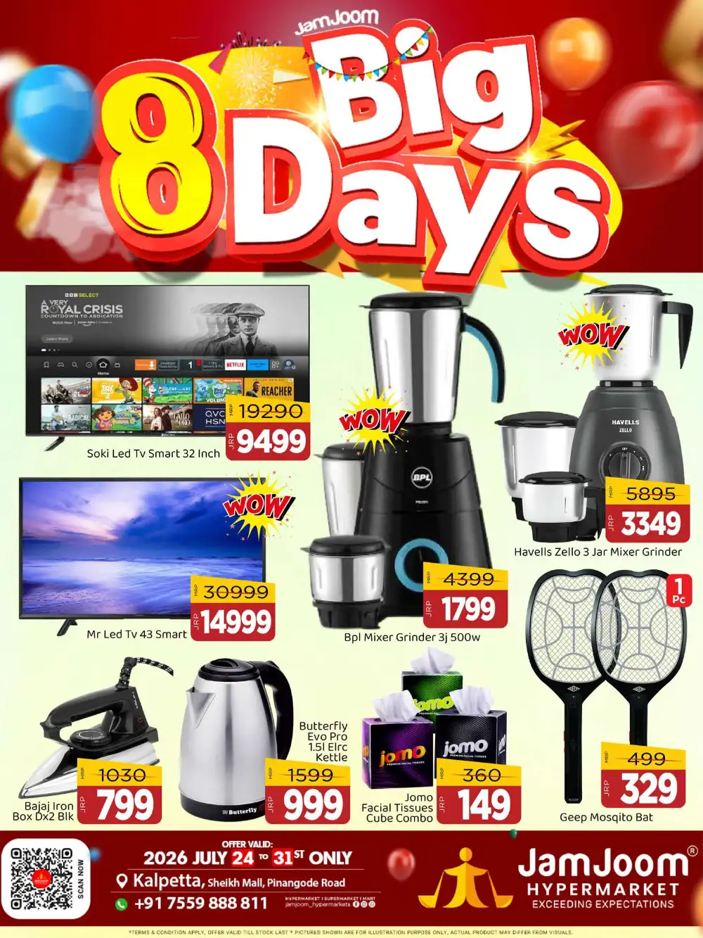 JamJoom Hypermarket 8 Big Days Offers Kalpetta page 6