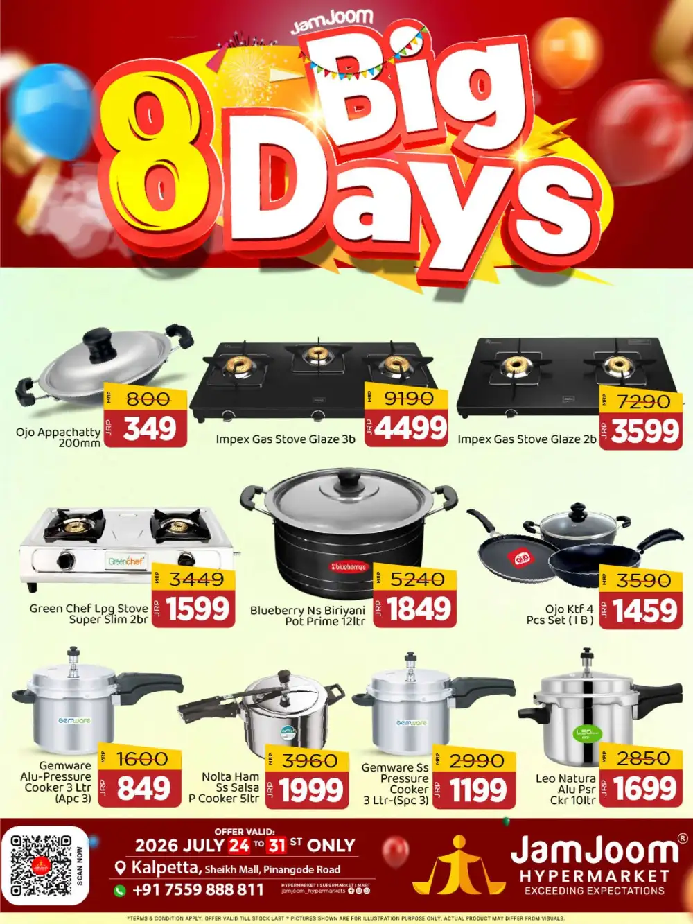 JamJoom Hypermarket 8 Big Days Offers Kalpetta page 7