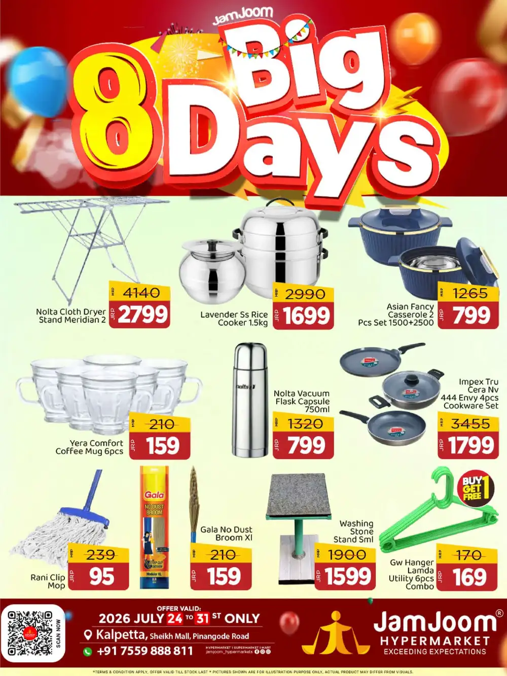 JamJoom Hypermarket 8 Big Days Offers Kalpetta page 8
