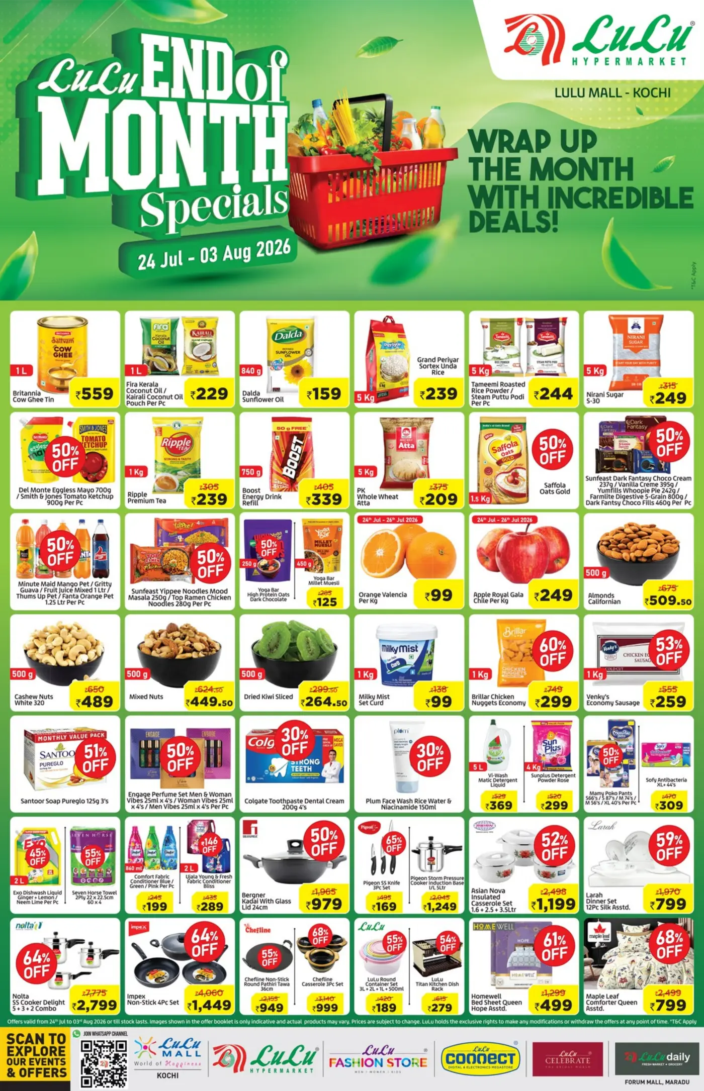 LuLu Hypermarket Kochi | End Of Month Specials page 1