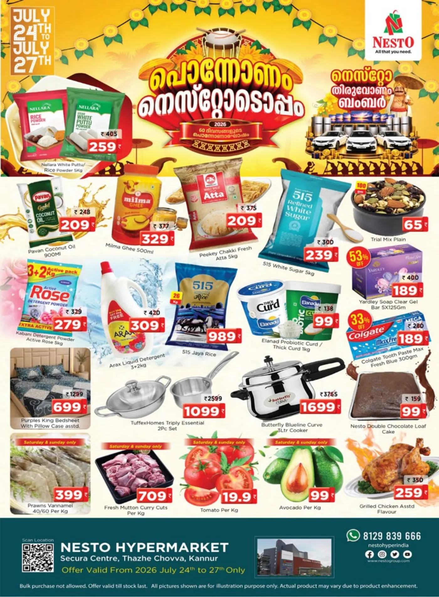 Nesto Ponnonam Offers | Secura Centre Kannur page 1