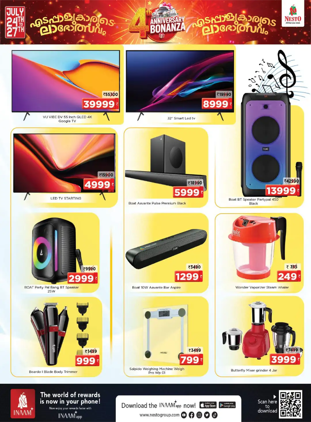 Nesto 4th Anniversary Bonanza | Edappal Deals page 18