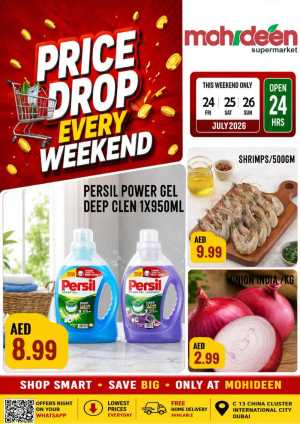 Mohideen Price Drop Weekend Deals | Dubai Sale flyer cover