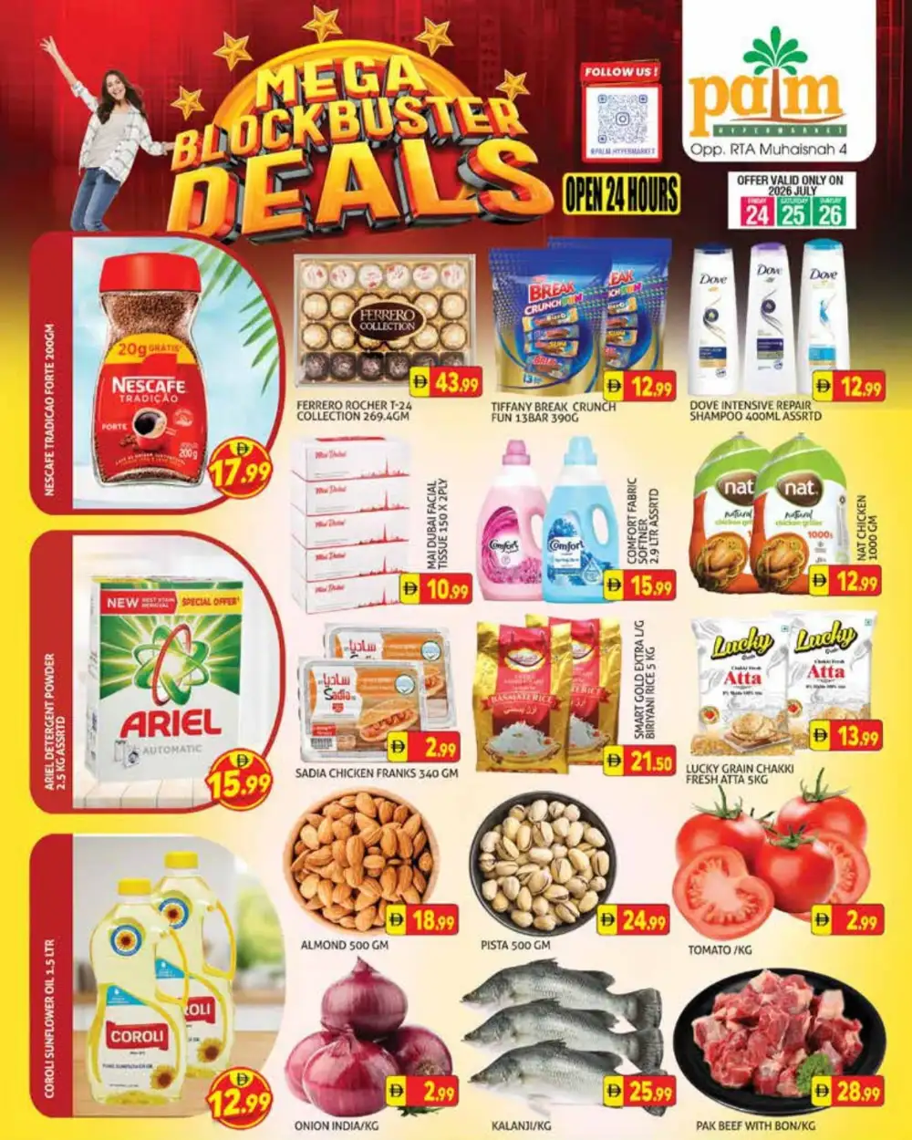 Palm Supermarket Mega Blockbuster Deals | UAE Offers page 1