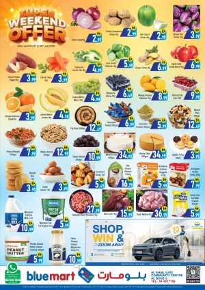 Bluemart Al Quoz Super Weekend Offer | Latest Deals flyer cover