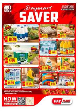 Daymart Muroor Road Saver Offers | Latest Deals flyer cover