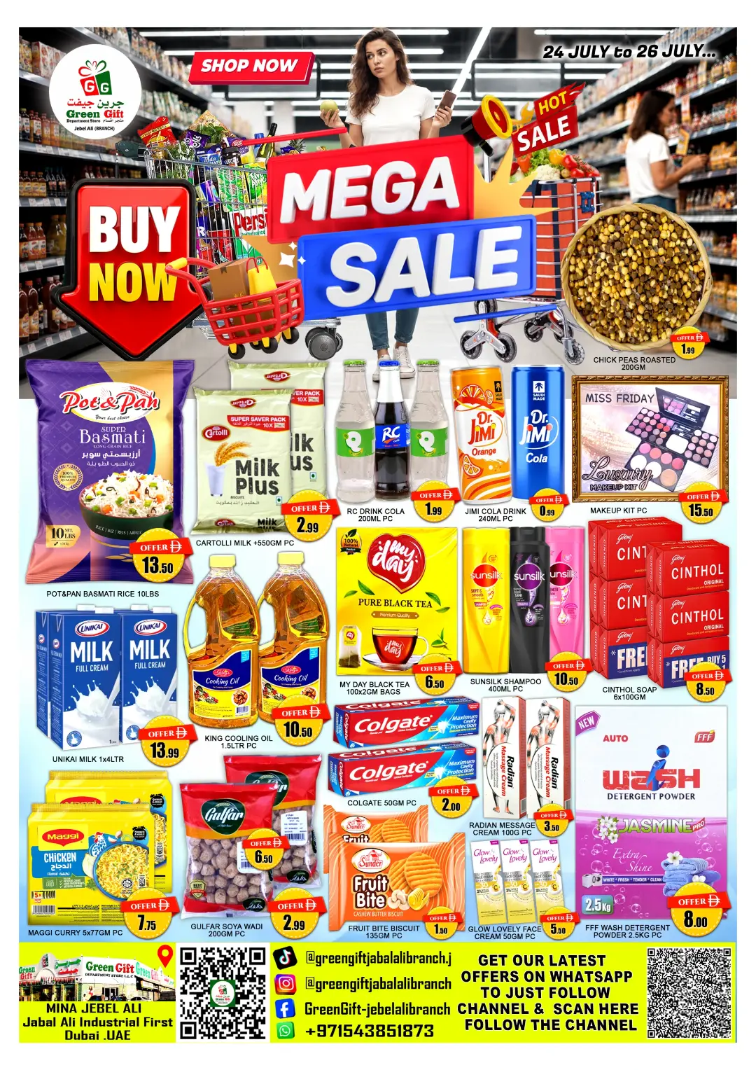 Green Gift Jebel Ali Mega Sale | Latest Deals page 1