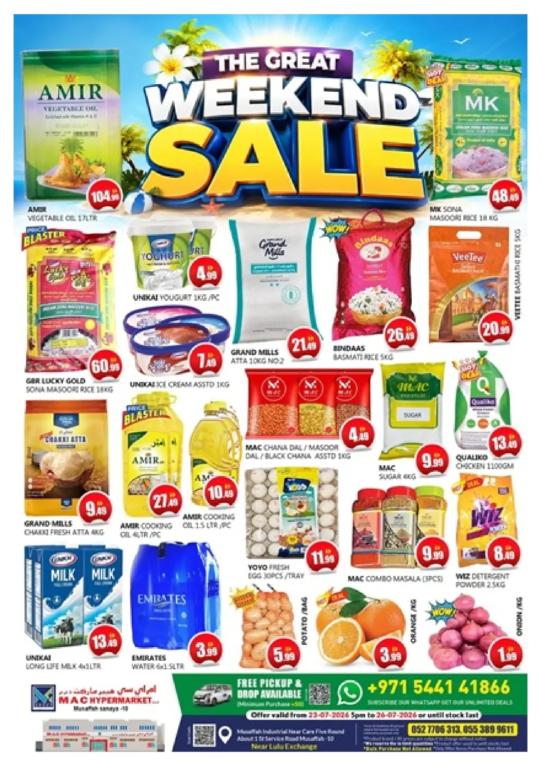 Mac Hypermarket Musaffah Weekend Sale | Latest Deals page 1