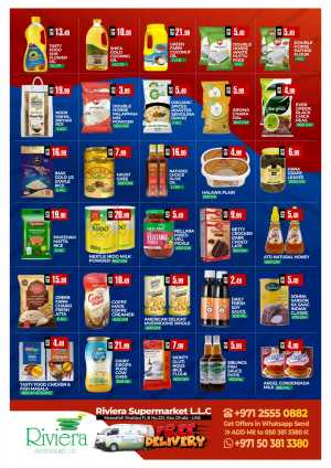 Riviera Supermarket Musaffah Offers | Latest Deals flyer cover