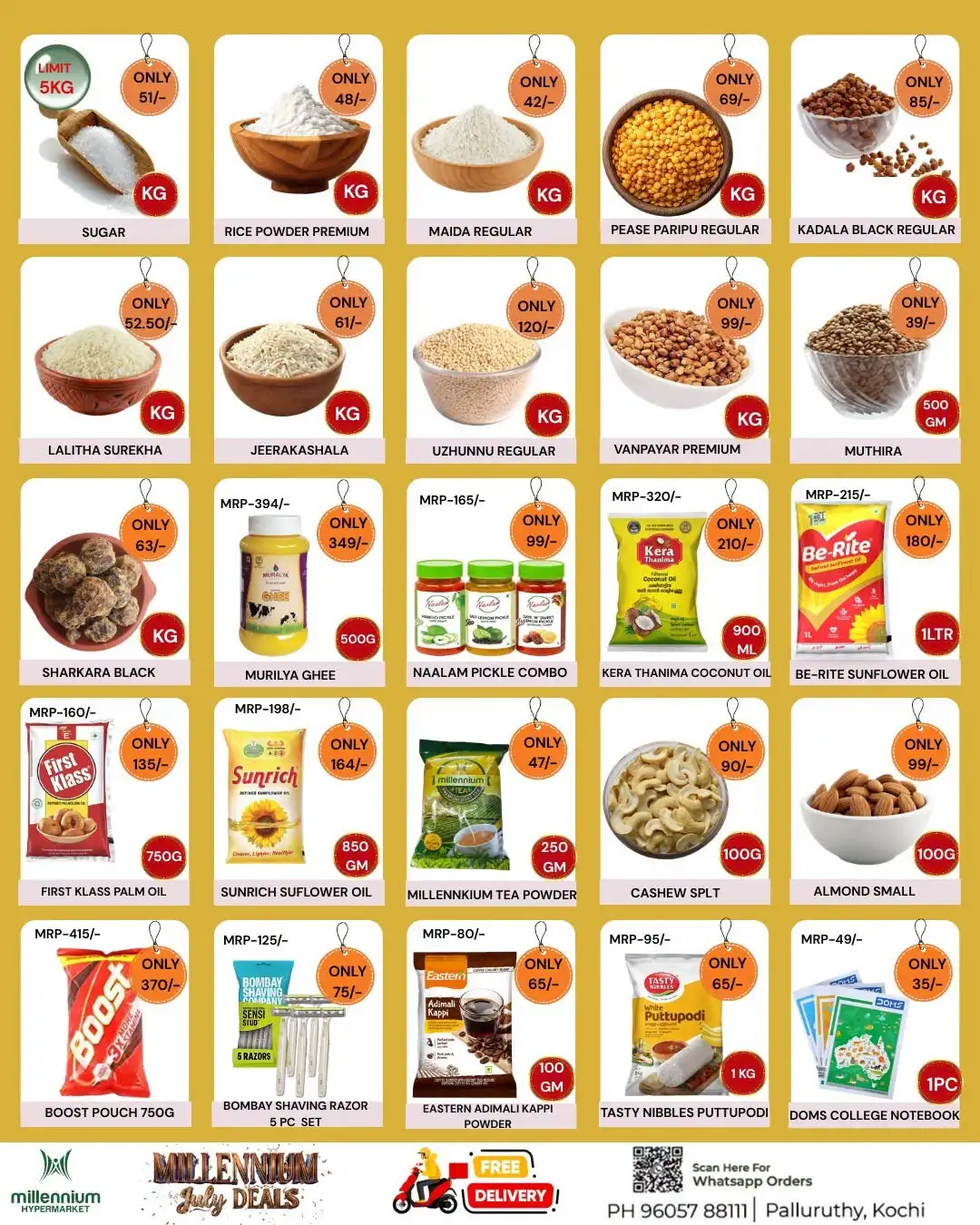 Millennium Hypermarket Palluruthy July Deals | Latest Offer page 2