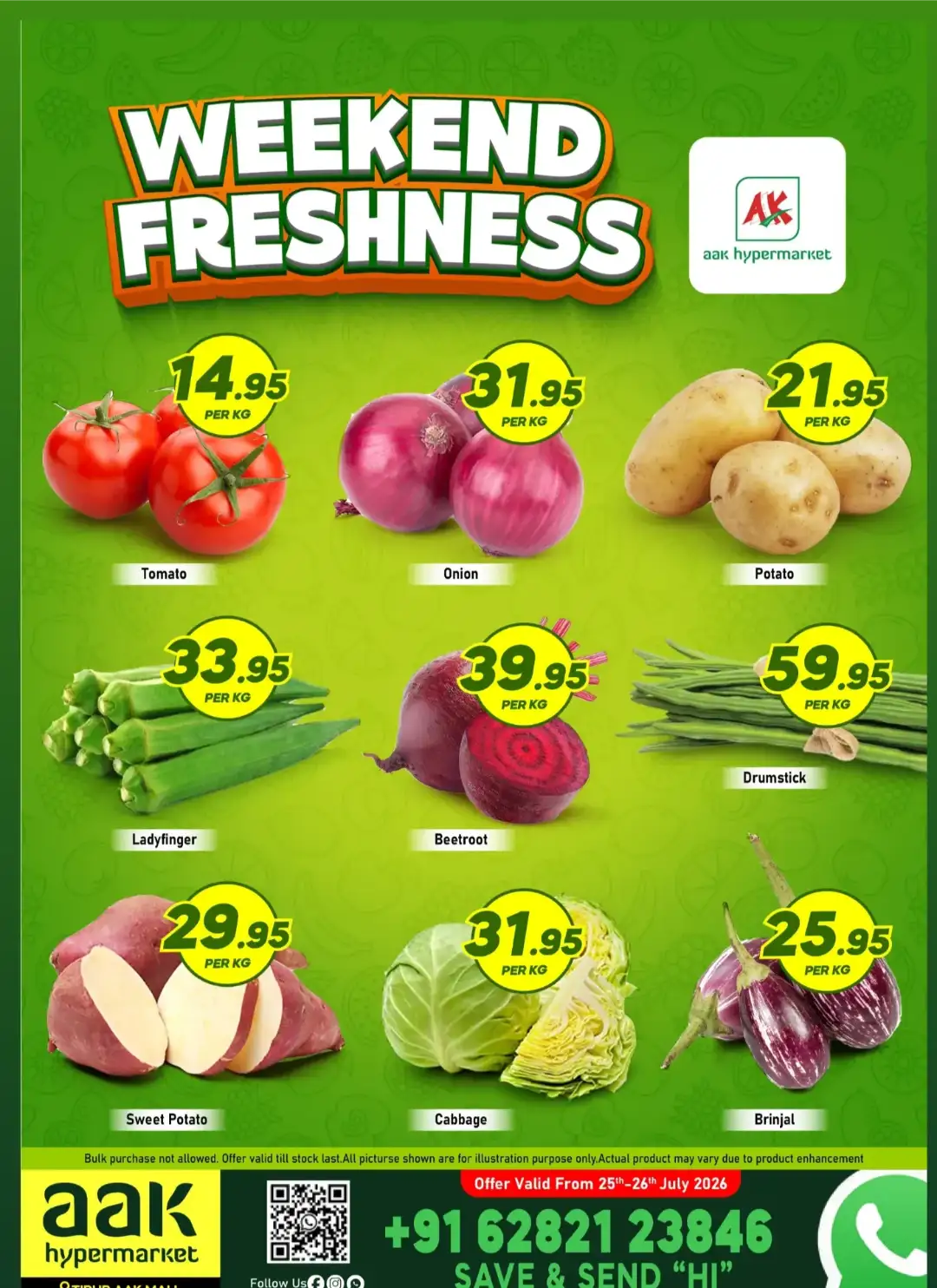 AAK Hypermarket Tirur Weekend Freshness | Latest Deals page 1
