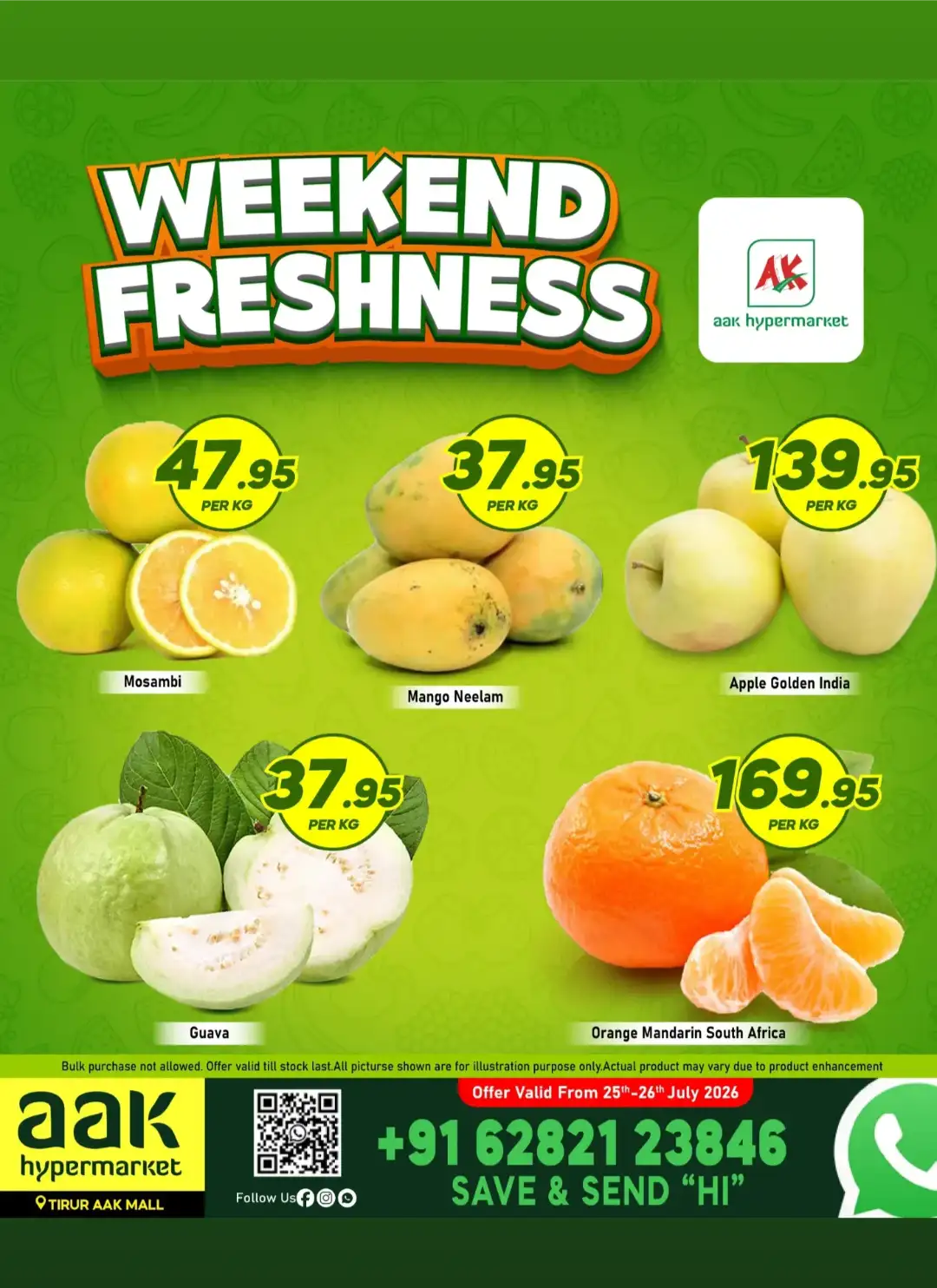 AAK Hypermarket Tirur Weekend Freshness | Latest Deals page 3