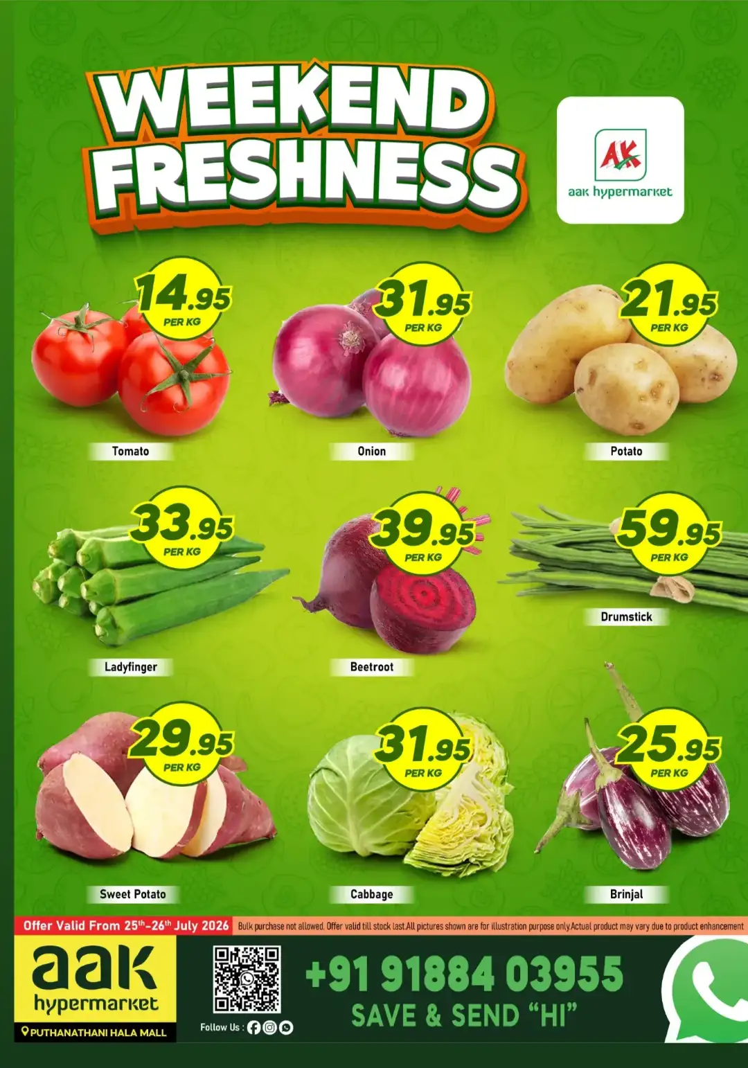 AAK Hypermarket Hala Mall Weekend Freshness | Latest Deals page 1