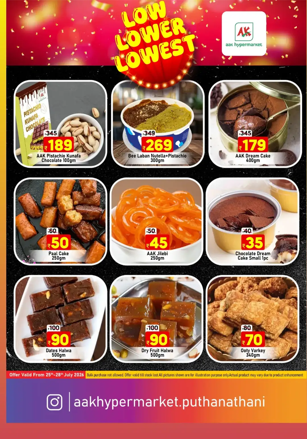 AAK Hypermarket Puthanathani Low Lower Lowest Offers page 5