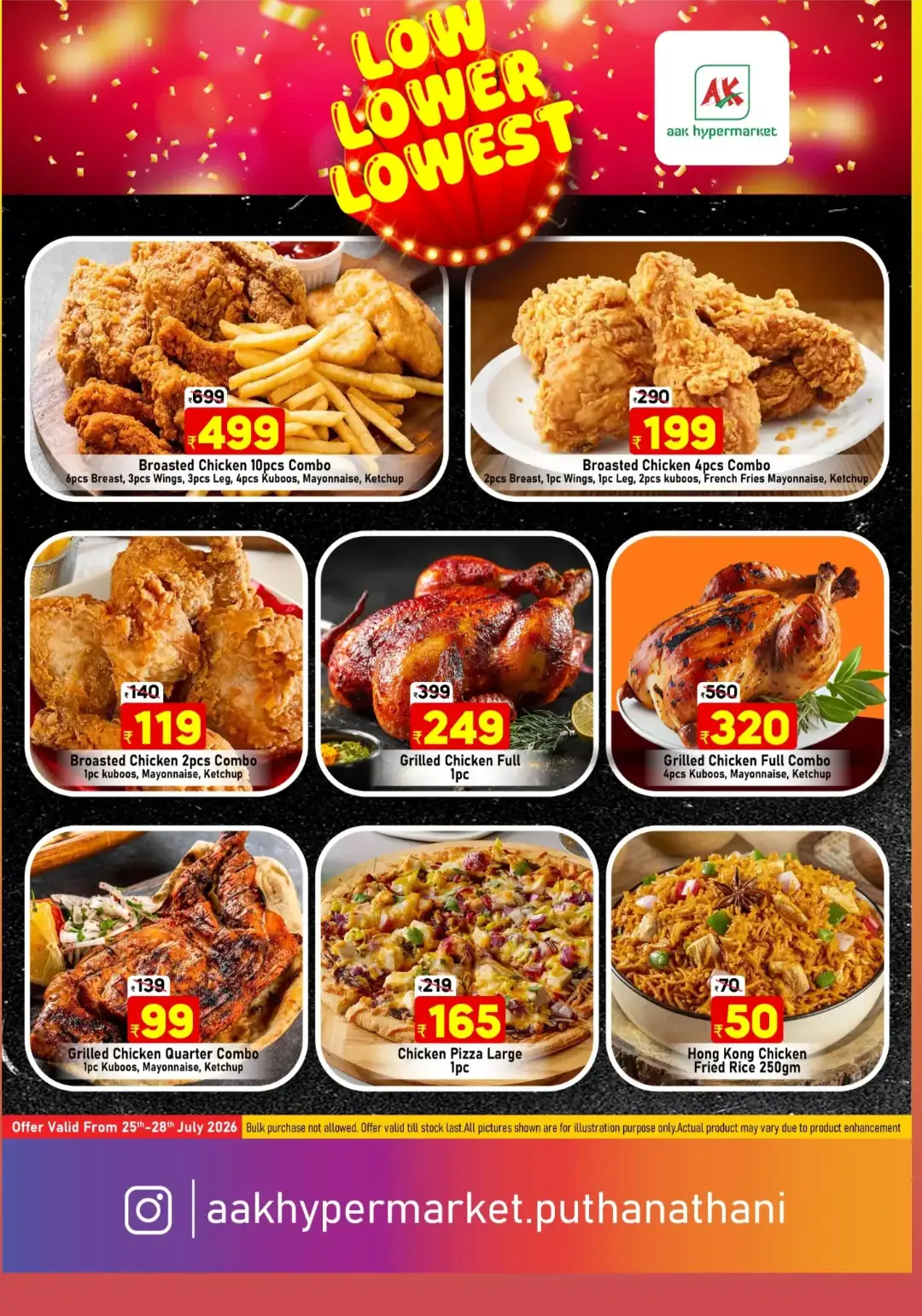 AAK Hypermarket Puthanathani Low Lower Lowest Offers page 6