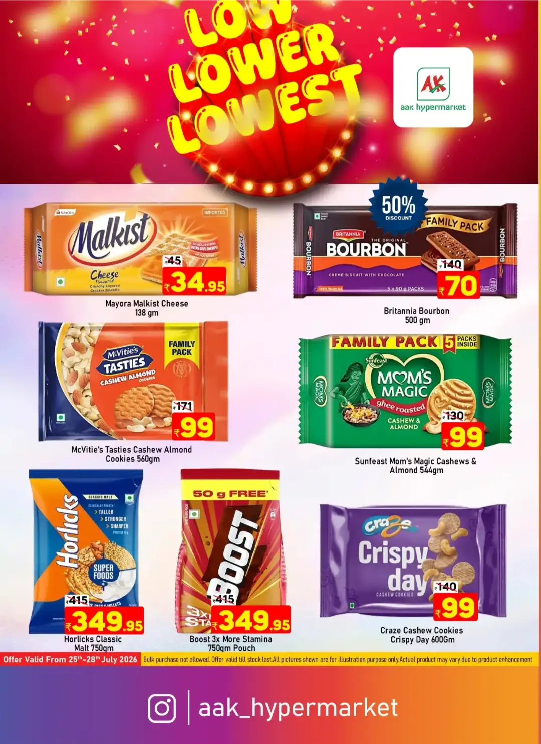 AAK Hypermarket Tirur Low Lower Lowest | Latest Deals page 3