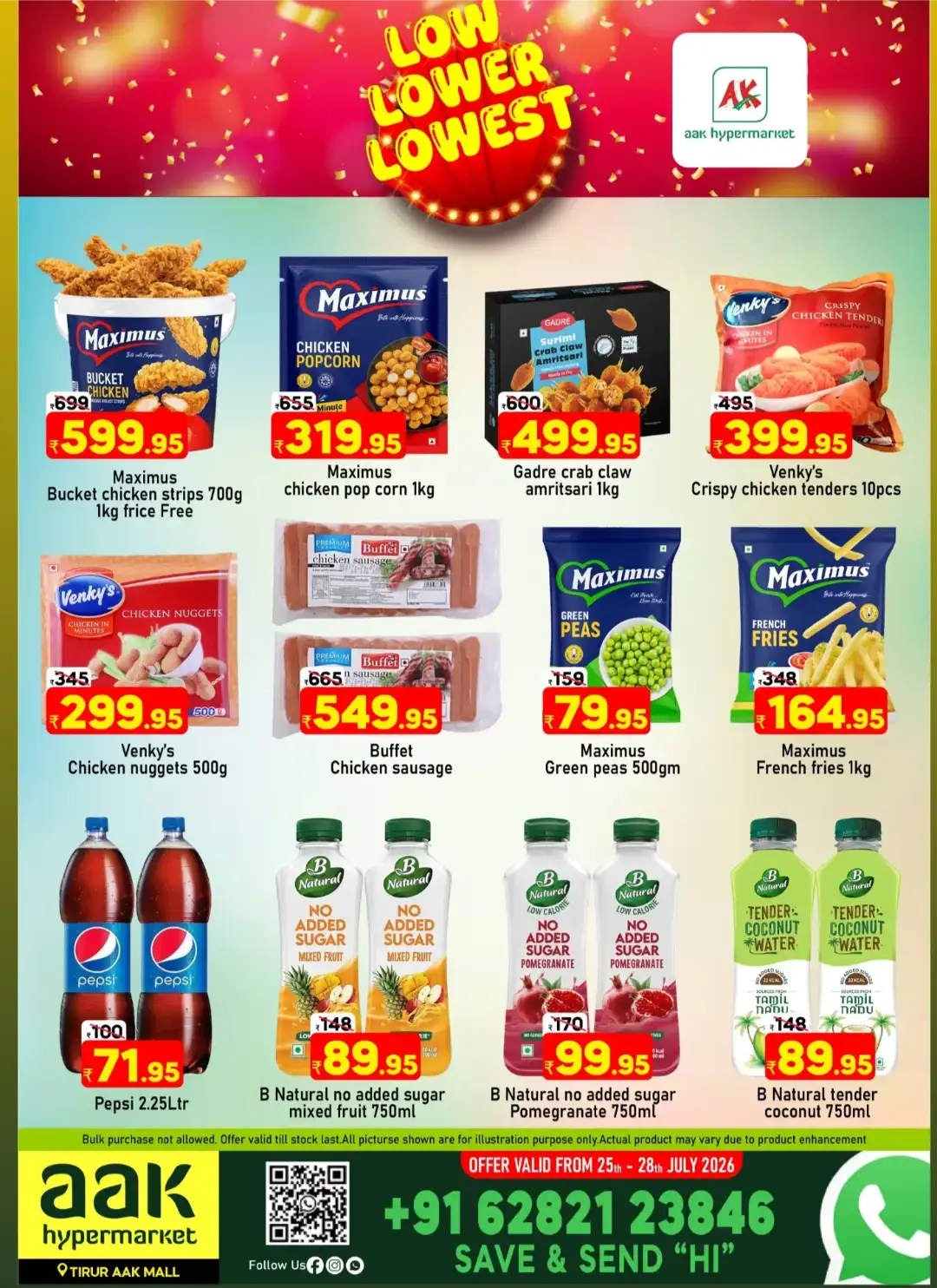 AAK Hypermarket Tirur Low Lower Lowest | Latest Deals page 4