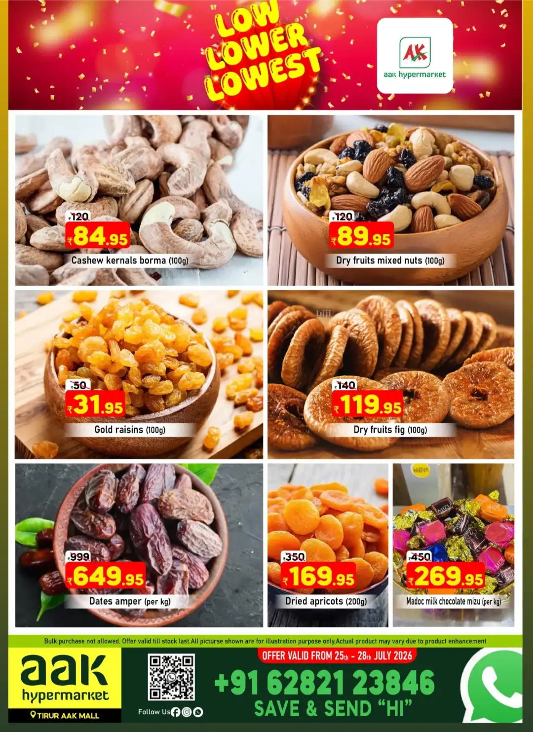AAK Hypermarket Tirur Low Lower Lowest | Latest Deals page 5