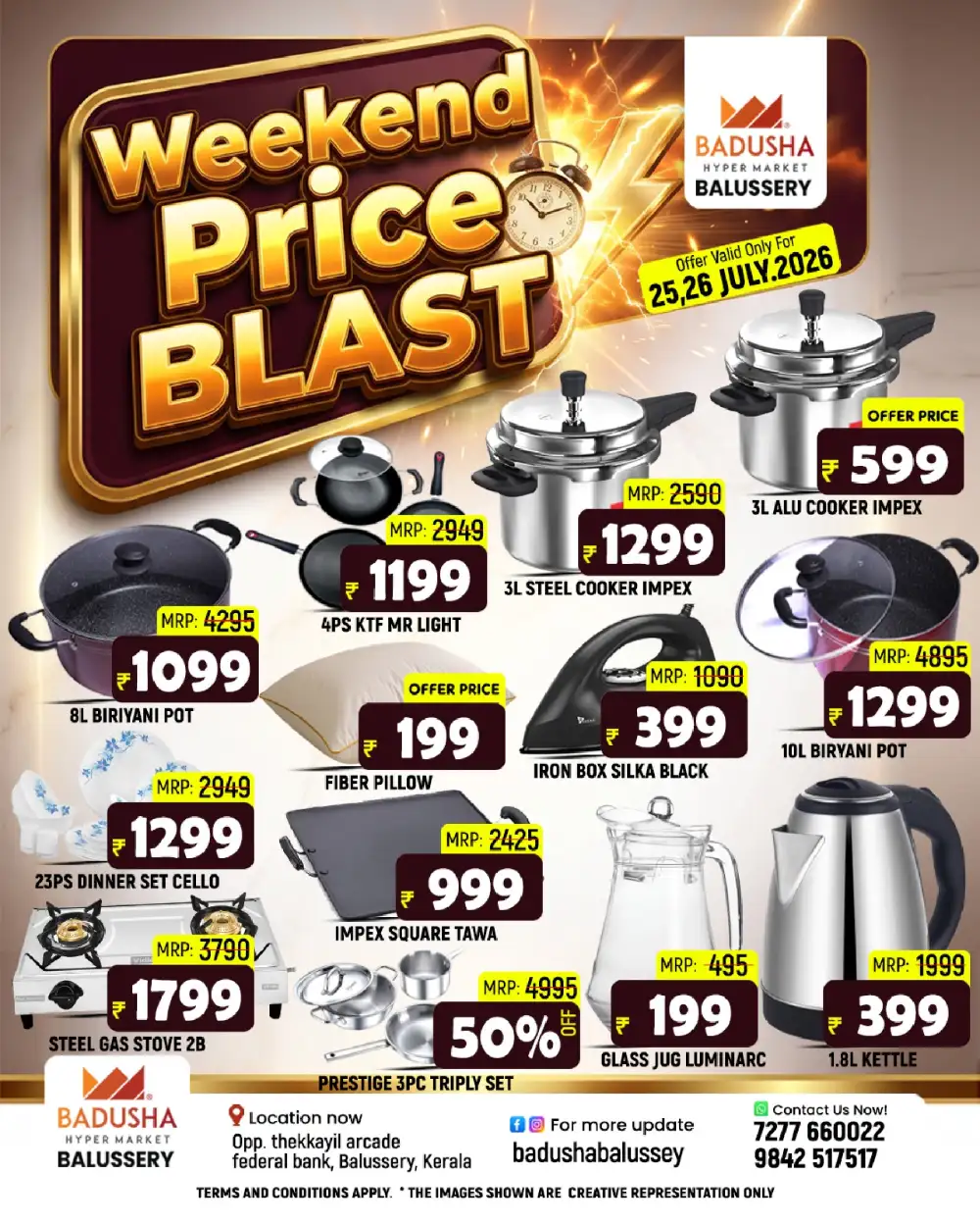 Badusha Hyper Market Weekend Price Blast Offers page 4