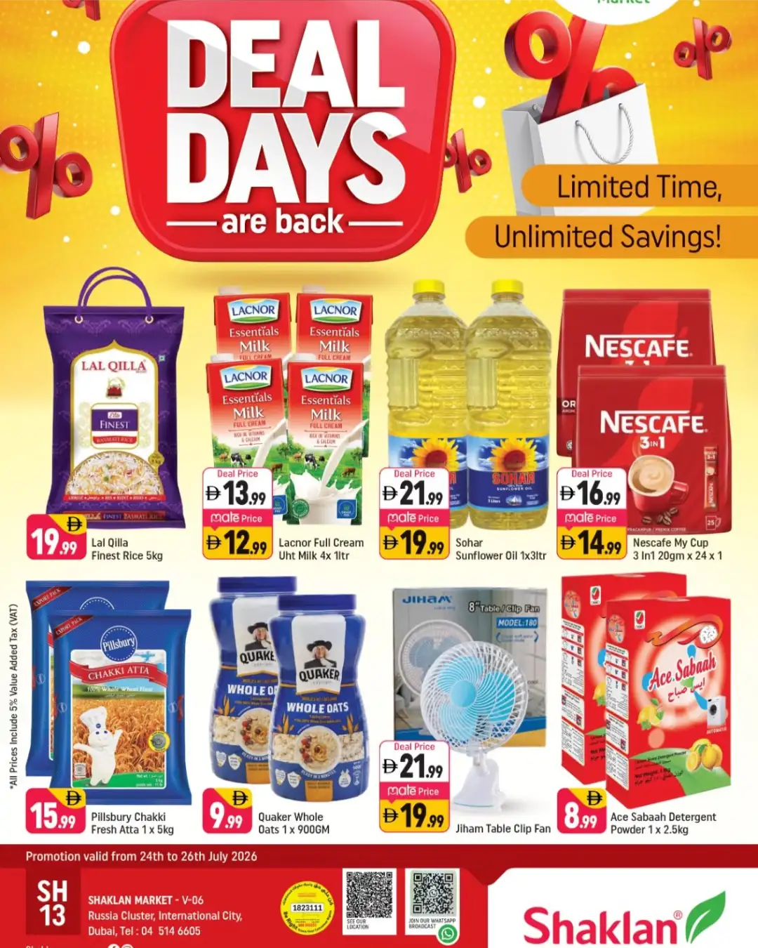 Shaklan Market Russia Cluster Deal Days | Latest Deals page 1