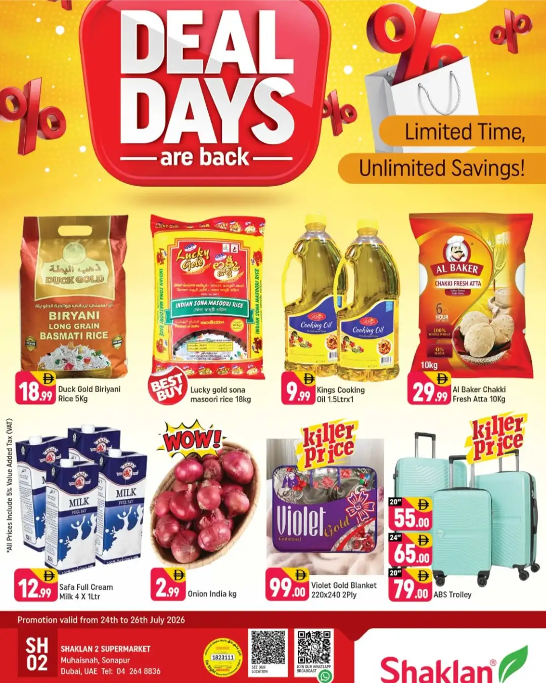 Shaklan Supermarket Sonapur Deal Days | Latest Deals page 1