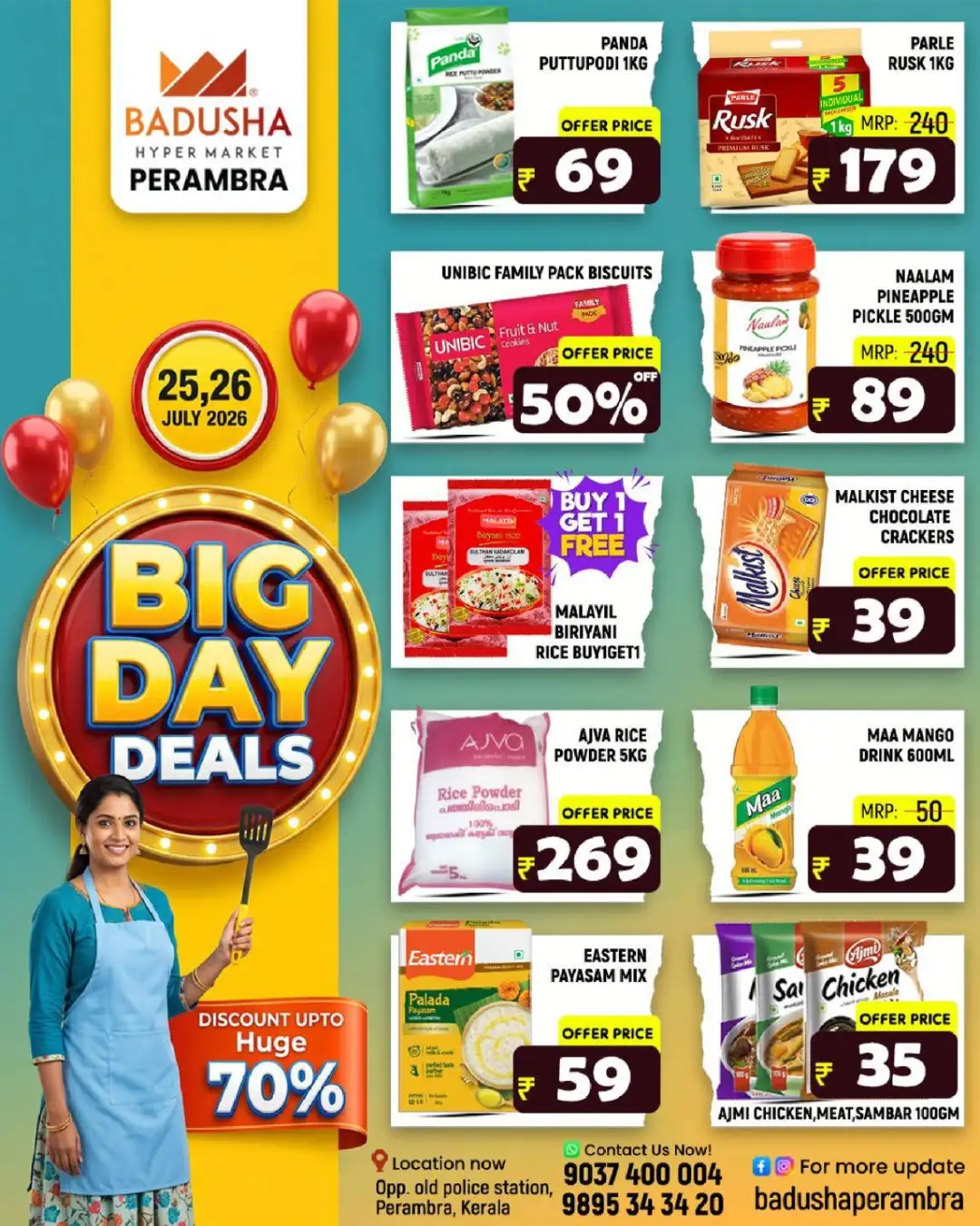 Badusha Perambra Big Day Deals | Latest Flyer page 7