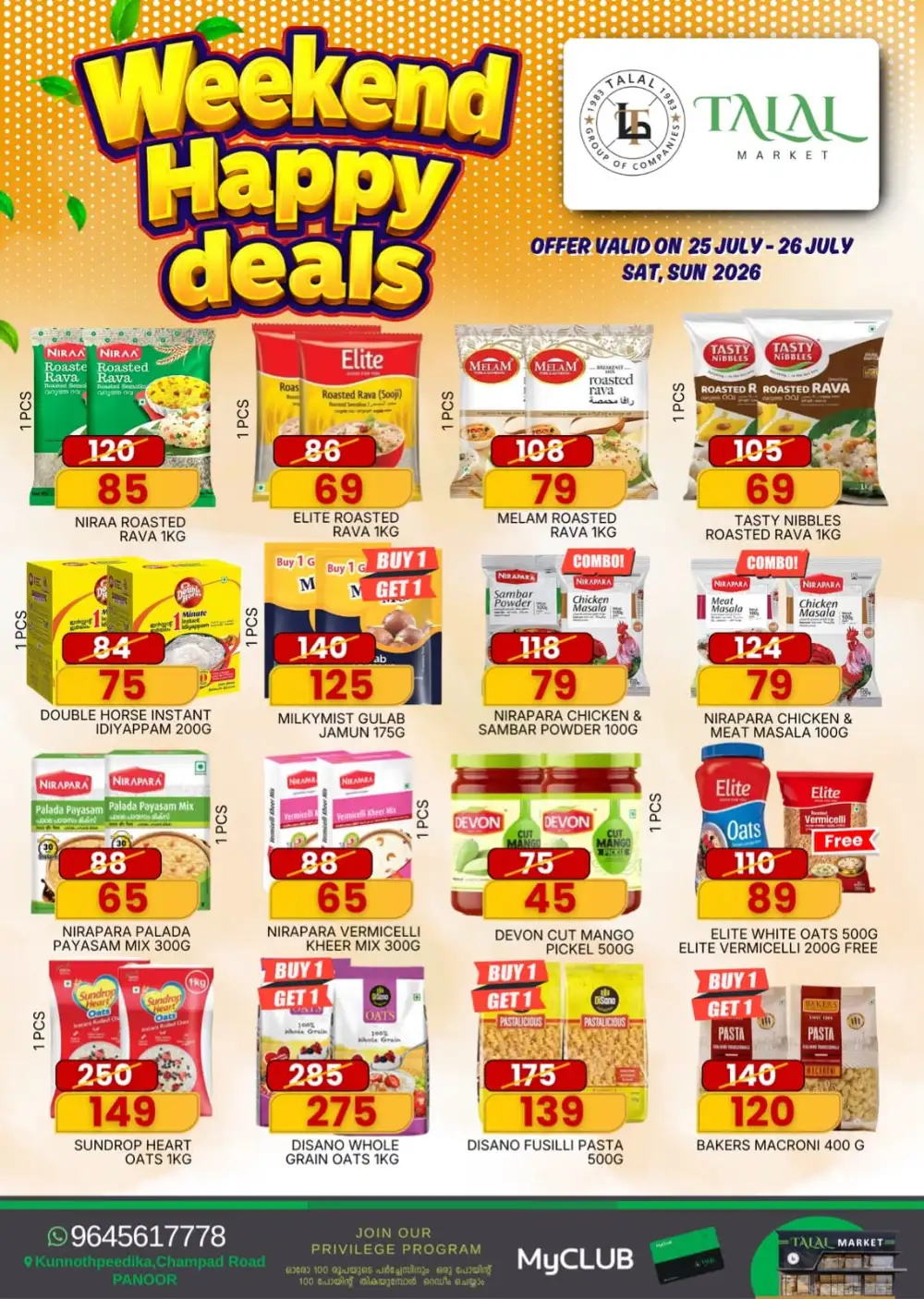 Talal Market Weekend Happy Deals Offers page 3