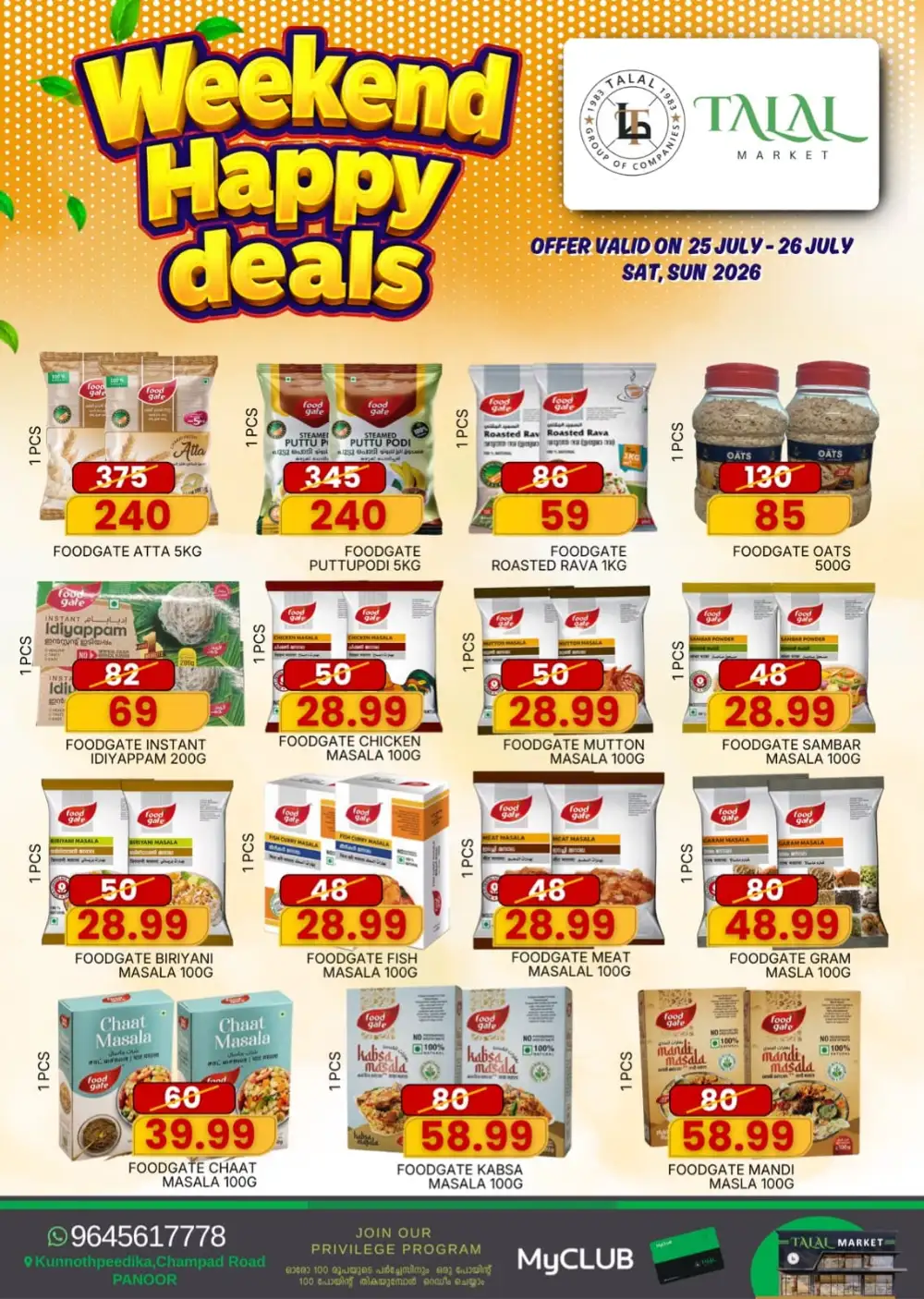 Talal Market Weekend Happy Deals Offers page 4
