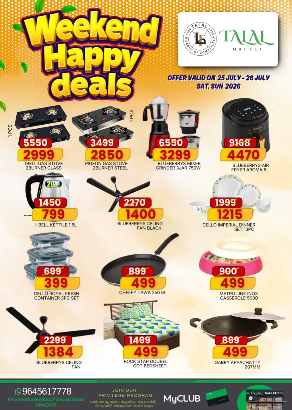 Talal Market Weekend Happy Deals Offers page 8