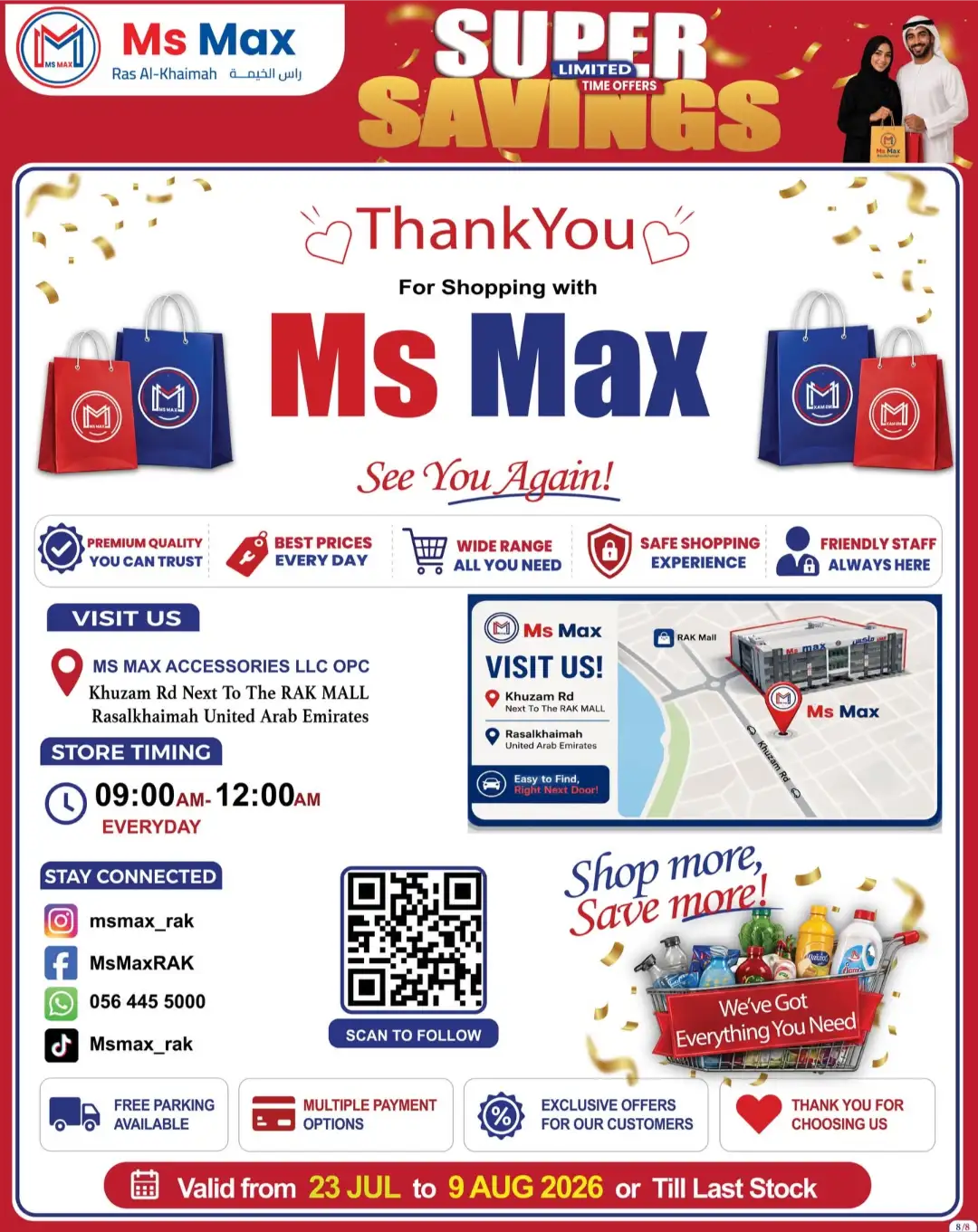 Ms Max Ras Al-Khaimah Super Savings | Latest Flyer page 8