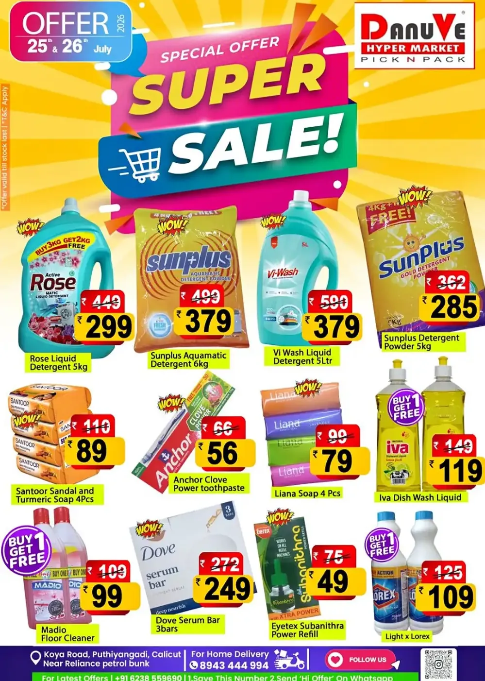 Danuve Hypermarket Super Sale Offers page 2