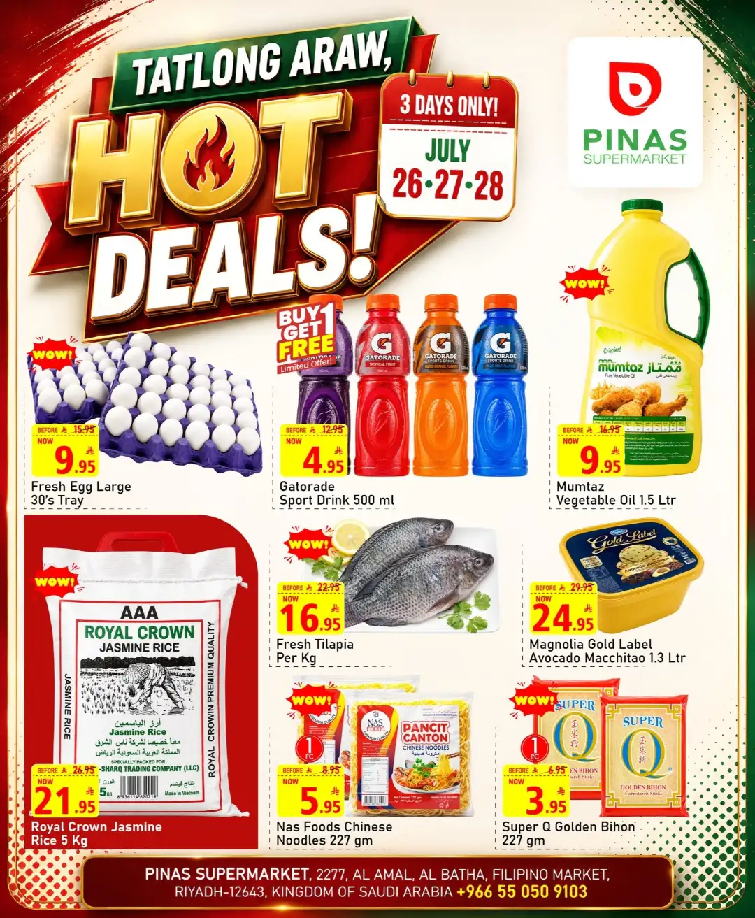 Pinas Supermarket Riyadh Hot Deals | Latest Flyer page 1