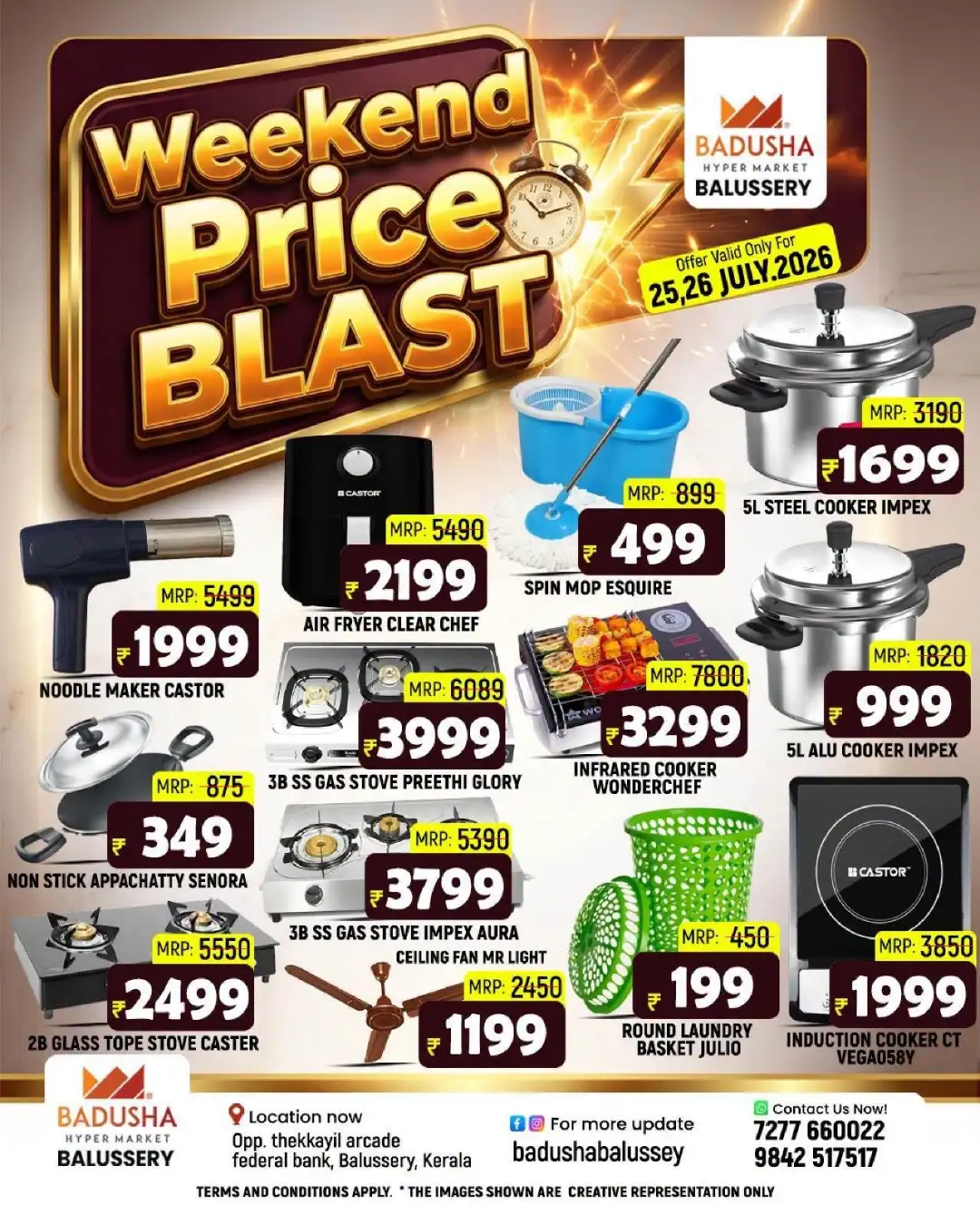 Badusha Hypermarket Balussery Offers | Sunday Fresh Market page 6