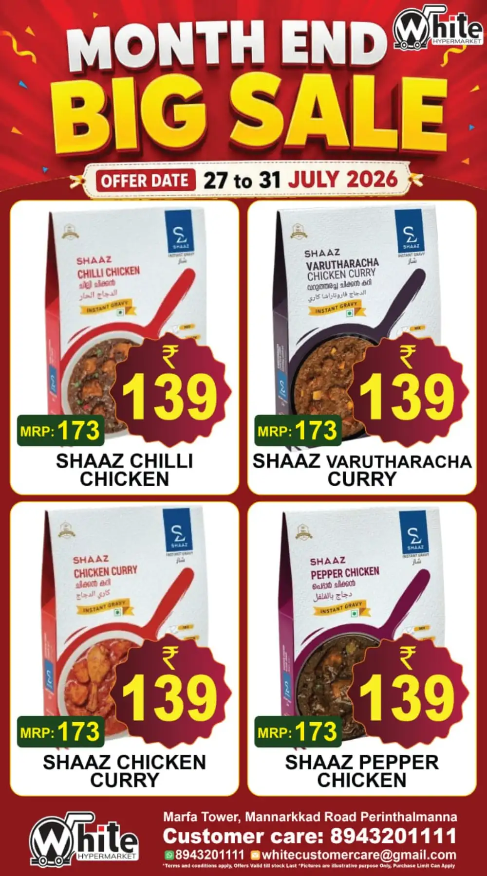 White Hypermarket Month End Big Sale page 4