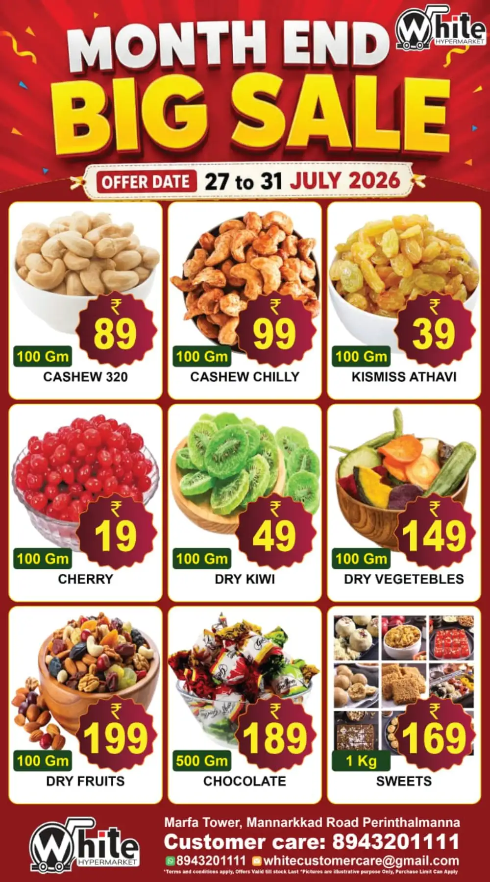 White Hypermarket Month End Big Sale page 5