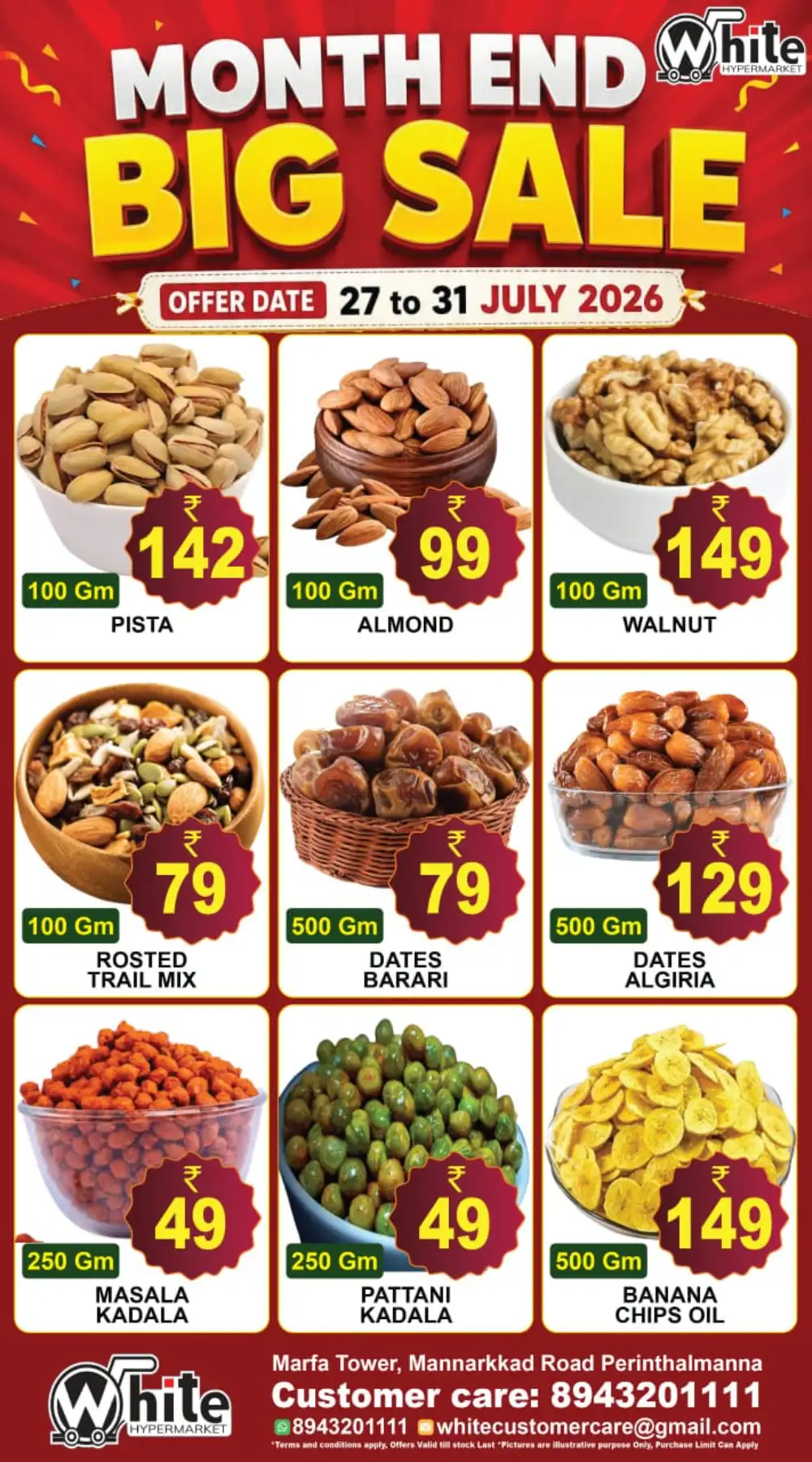 White Hypermarket Month End Big Sale page 7