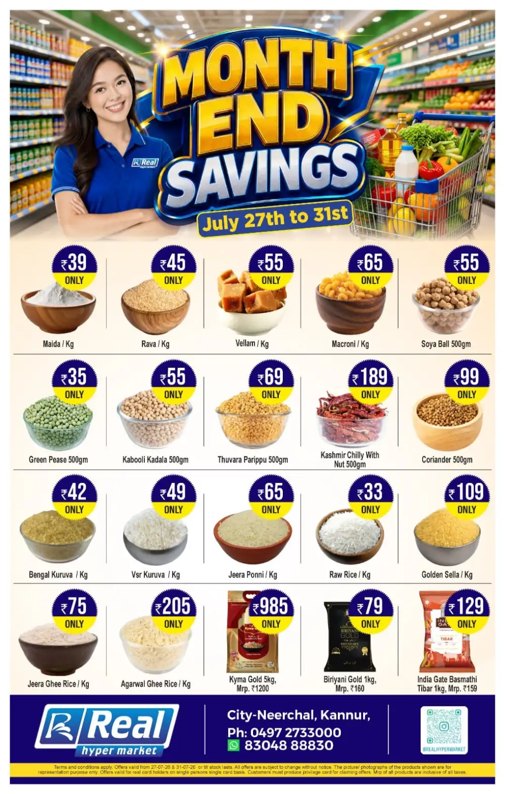 Real Hyper Market Month End Savings Sale page 1