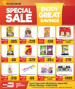 Special  sale flyer cover