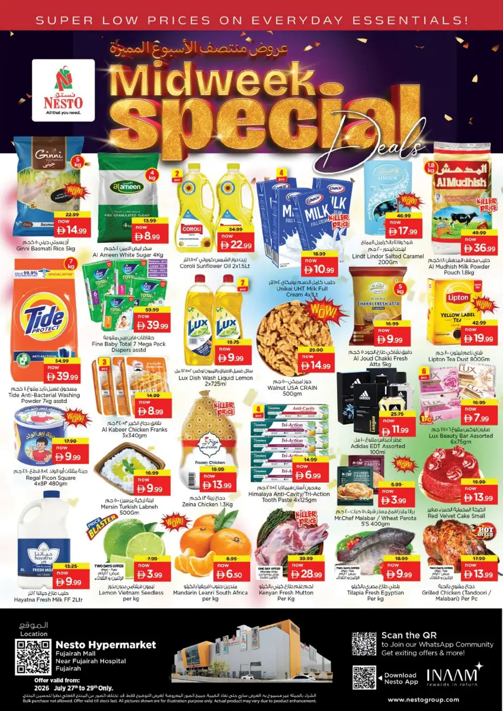 Nesto Fujairah Midweek Special Offers | Deals page 1
