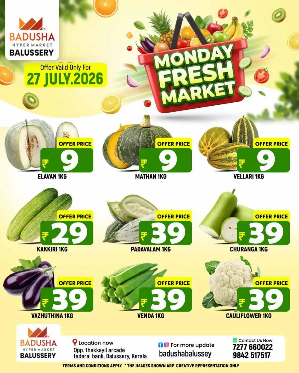 Badusha Balussery Monday Offers | Latest Flyer page 1