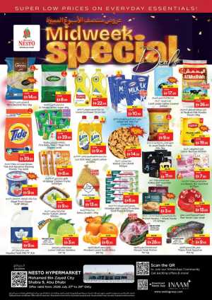 Nesto Shabia 9 Offers | Midweek Special Deals flyer cover