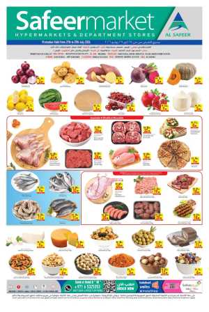 Safeermarket UAE Offers Today | Fresh Food Deals flyer cover