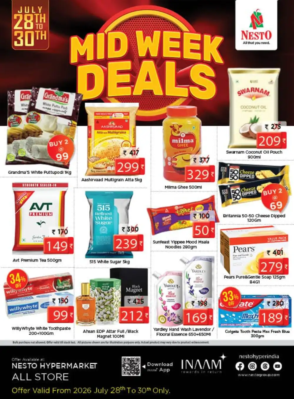 Nesto Hypermarket Mid Week Deals page 1